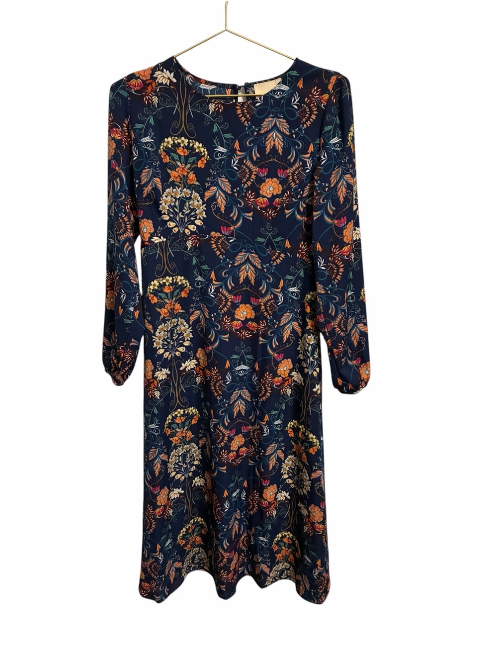 I. Madeline Garden Splendor Floral Print Dress Small